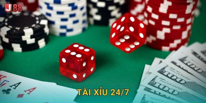 Tài Xỉu 24/7 J88 sh – Không Ngừng Nghỉ