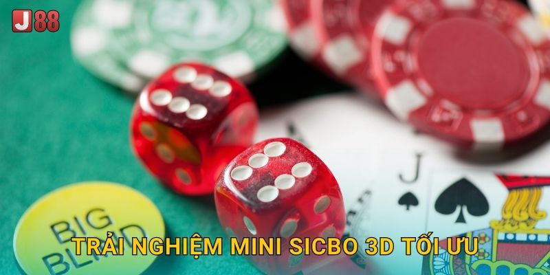 Trải nghiệm mini sicbo 3D tối ưu